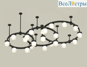 Комплект подвесного светильника Ambrella Light Techno Ring XR92222210 (A9222, A9227, C9233, C9242, C9238, C9232, N8402)