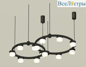 Комплект подвесного светильника Ambrella Light Techno Ring XR92091002 (A9209x2, C9238, C9232, N8401)