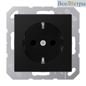 Розетка штепсельная Schuko Jung A1520BFKISWM