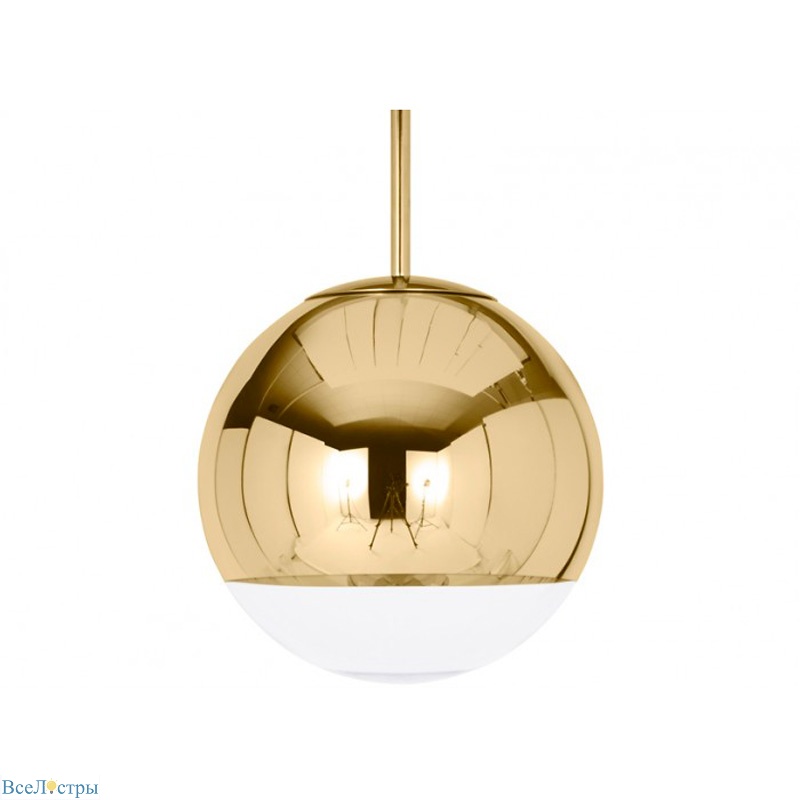 подвесной светильник tom dixon mirror ball 25 gold