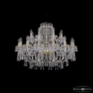 Подвесная люстра Bohemia Ivele Crystal 1403/16+8/300 G