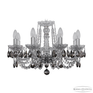 Подвесная люстра Bohemia Ivele Crystal 1402/8/195 Ni K731