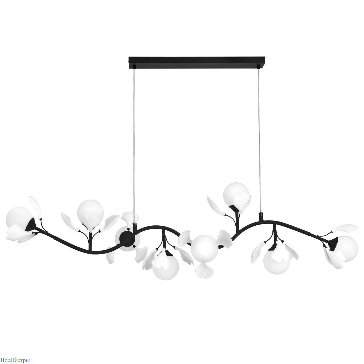 подвесная люстра lightstar ceramo bw 799087