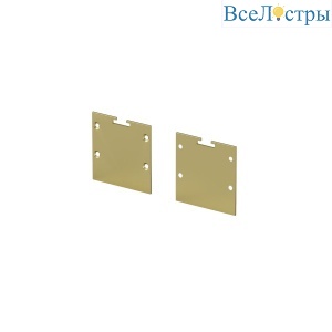 Комплект заглушек для профиля 3535 2шт Maytoni Led Strip ALM-3535BT-BR-EC 642039
