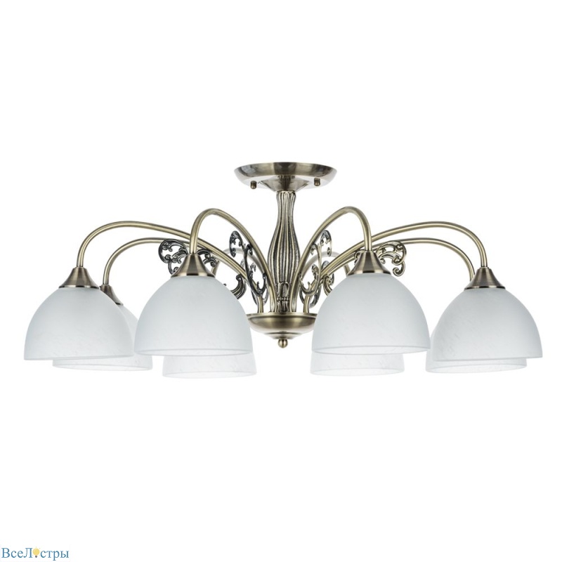 потолочная люстра arte lamp spica a3037pl-8ab