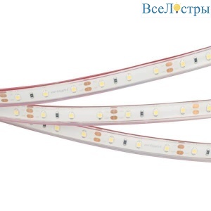 Светодиодная влагозащищенная лента Arlight 4,8W/m 60LED/m 2835SMD холодный белый 5M 034006
