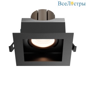 Встраиваемый светильник Maytoni Technical Metal Modern DL008-12W2.7-3-4K-B