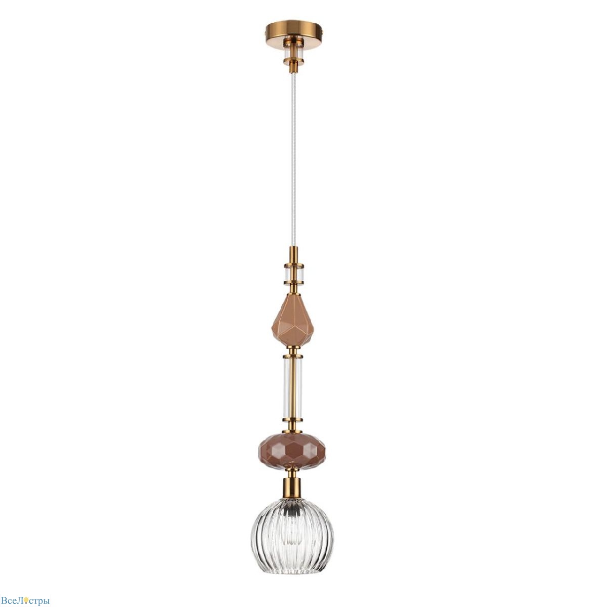 подвесной светильник odeon light terra modern 5414/1c