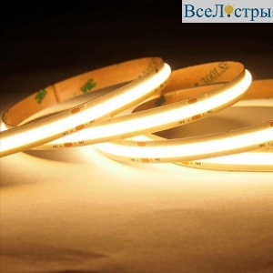 Светодиодная лента Jazzway 12W/m 384Led/m СОВ теплый белый 5M 5036123