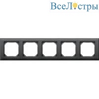 Рамка пятиместная Jung AC585BFANM