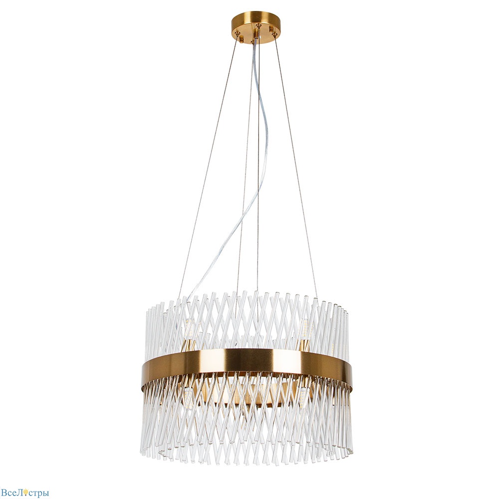 подвесная люстра arte lamp acapulco a1073lm-10pb