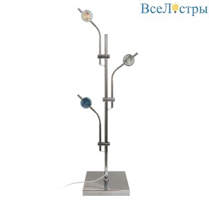 Торшер Uniel ULM-T640 3x2W/3000K CHROME MULTICOLOR UL-00012152