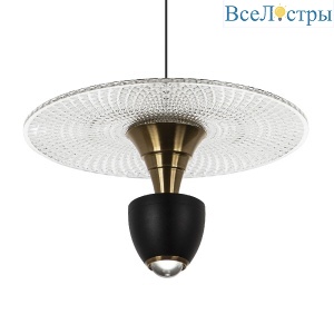Подвесной светильник LED4U L8709-3 BK