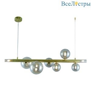 Подвесная люстра Indigo Canto 11026/8PL Gold V000247