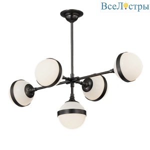 Люстра на штанге Delight Collection Peggy 9252P/5L black