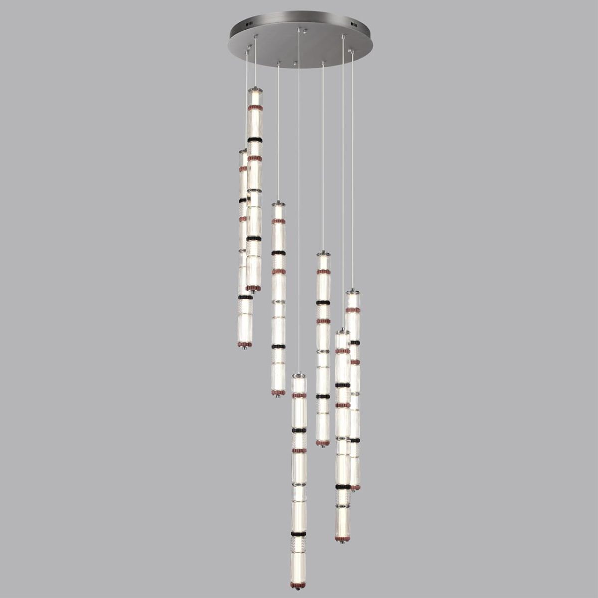 каскадная люстра odeon light l-vision collier 5456/210l