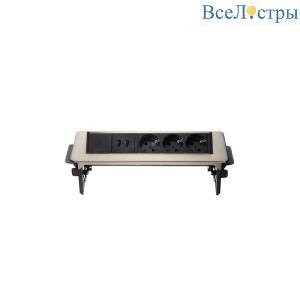 Блок розеток 47 (3 секции и 2 USB) Mebax 00-00001164