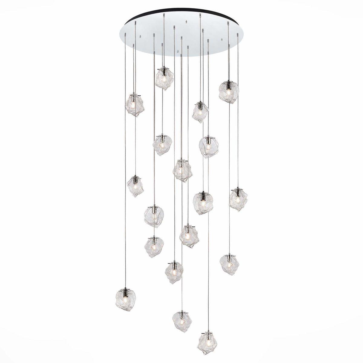 подвесная люстра st luce portici sl1175.103.18