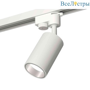 Комплект трекового светильника Ambrella light Track System XT6322022 SWH/PSL белый песок/серебро полированное (A2520, C6322, N6112)