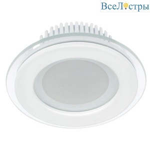 Встраиваемый светодиодный светильник Arlight LT-R96WH 6W Day White 014928