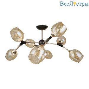 Люстра на штанге Arte Lamp Seppia A4211PL-8BK
