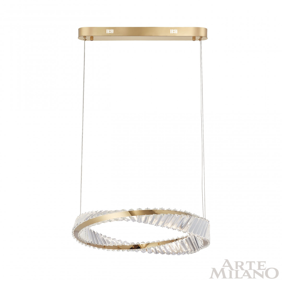 подвесная люстра arte milano venezia 318311/d600 gd
