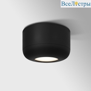 Встраиваемый светодиодный светильник Elektrostandard Onde 25088/LED 7W 4000K черный a064200
