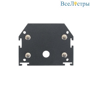 Заглушка для встраиваемого магнитного шинопровода для натяжного потолка Crystal Lux CLT 0.233 06 BL