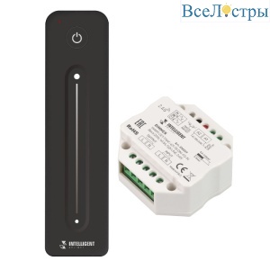 Диммер Arlight SMART-SET-TRIAC-601-72-DIM-PD-IN Black 230V, 1x1.5A, ПДУ LINE, 2.4G 039329