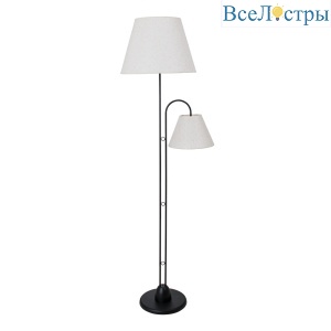 Торшер Arte Lamp Alea A5068PN-2BK