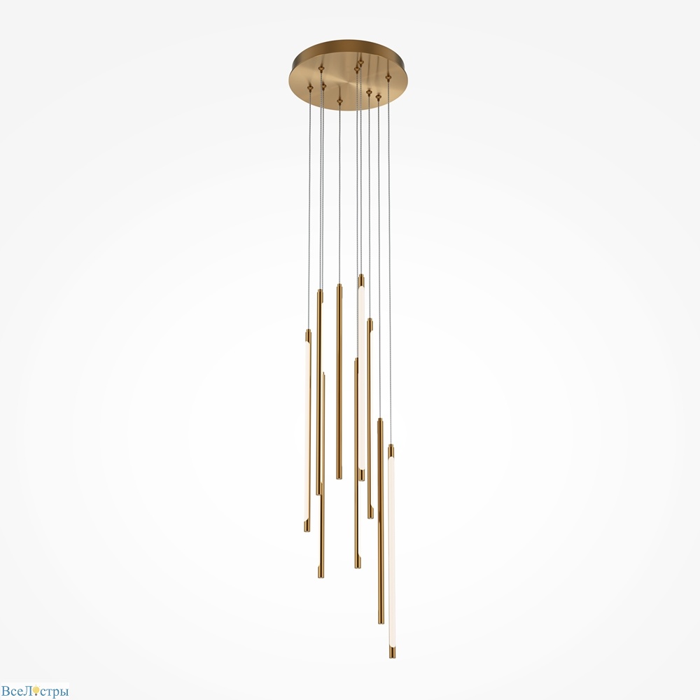 подвесная люстра maytoni light stick mod236pl-l54bs3k