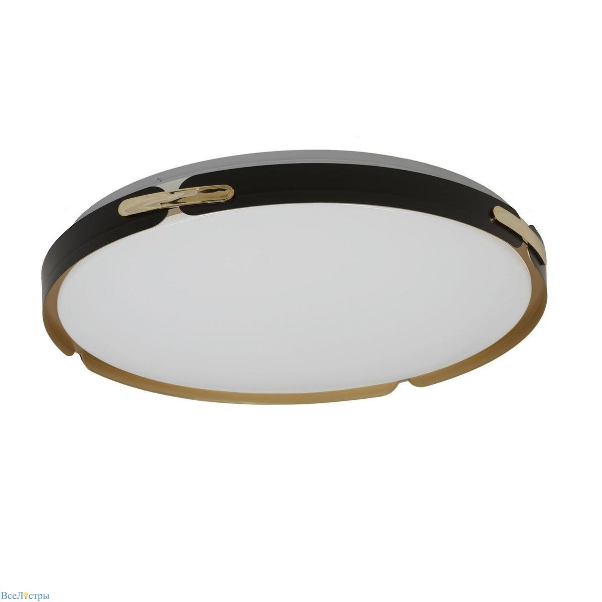 потолочный светодиодный светильник lumina deco paneli ldc 8063-48w bl