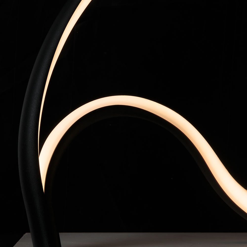 настольная лампа arte lamp hyperbola a1987lt-12bk