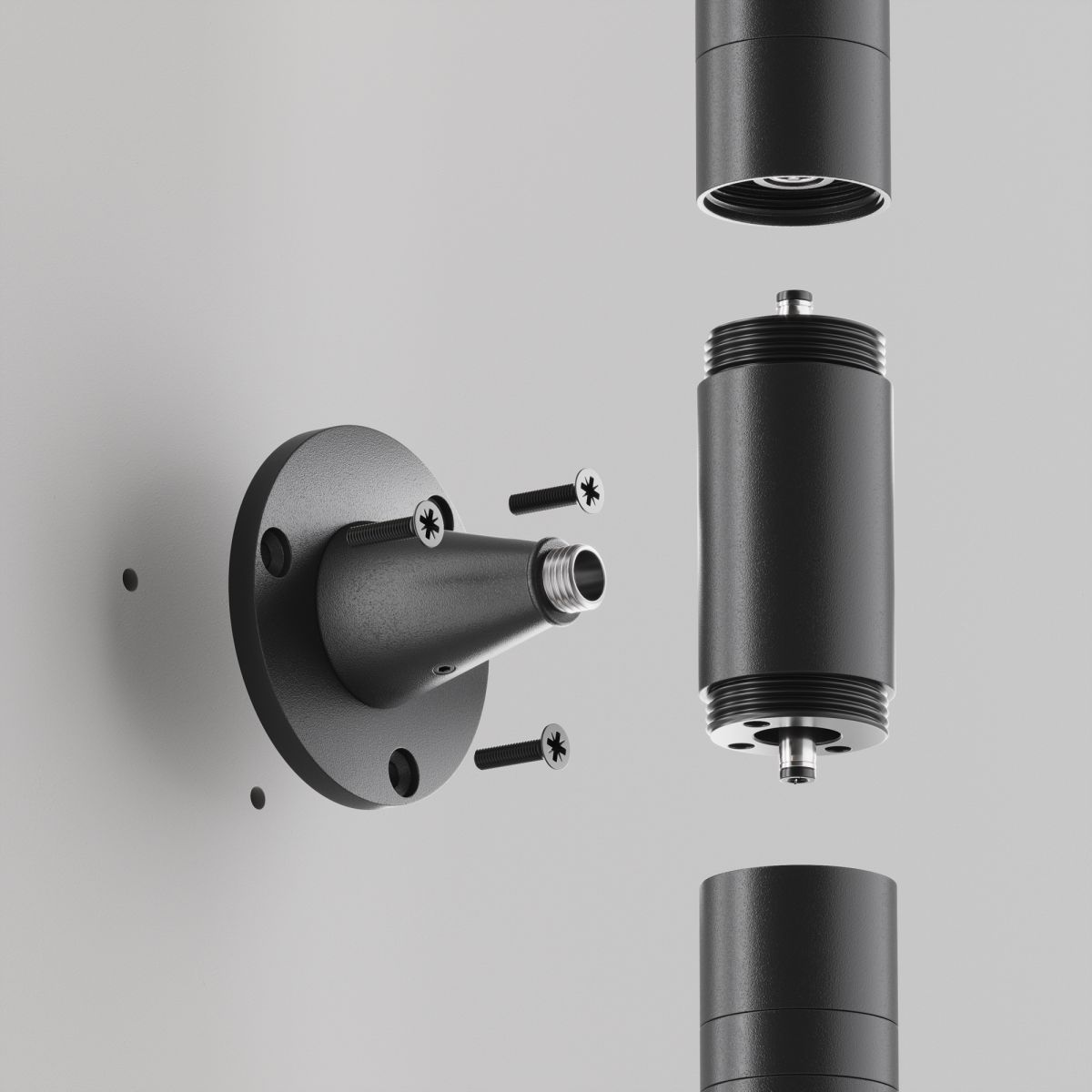 фиксатор для накладного монтажа maytoni shelf ca026bs-b