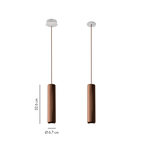 подвесной светильник urban mini bronze
