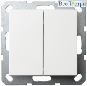 Перекрестный выключатель 2х клавишный Jasmart G3014W