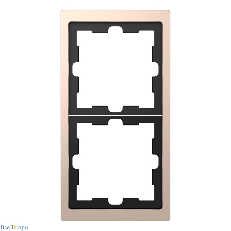 рамка 2-постовая schneider electric merten d-life mtn4020-6551