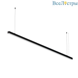Линейный подвесной светильник Maytoni Technical 4000K 35x35 (Черный, 2 м) LL312016