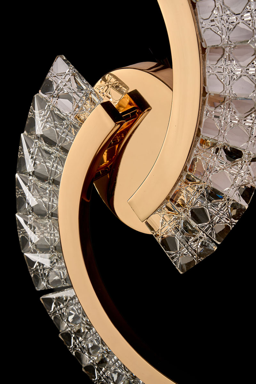 бра louise le7726/1w gold