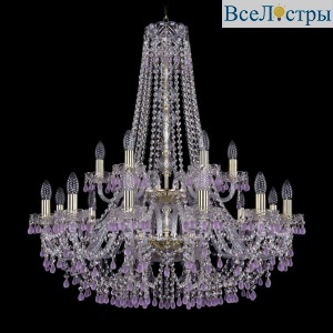 Подвесная люстра Bohemia Ivele 1410/12+6/300/h-95/2d G V7010