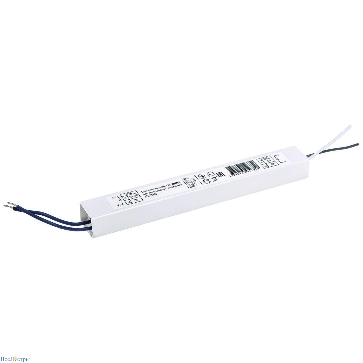 блок питания jazzway ppl 378v 40w ip20 0,1a 5018358