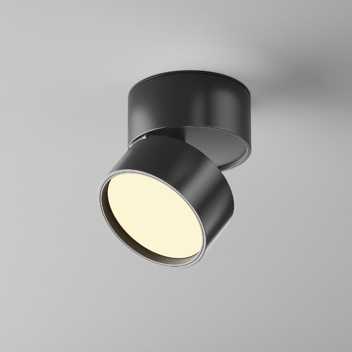 накладной спот maytoni onda c024cl-12w2.7k-b-1