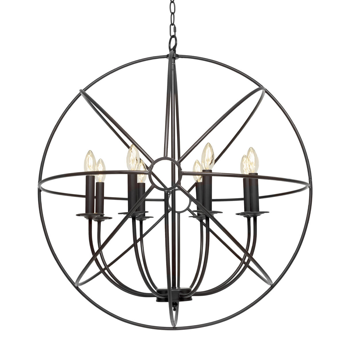 подвесная люстра loft it foucaults orb loft1192-8