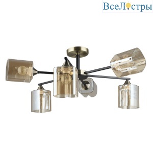Люстра на штанге Arte Lamp Merci A4185PL-6BK