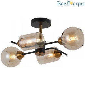 Потолочная люстра Illumico IL8243-4COU-79 BK BR