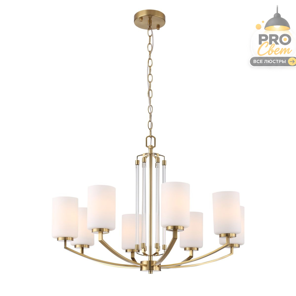 подвесная люстра st luce опал sl1403.303.08