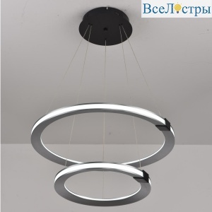 Подвесной светодиодный светильник iLedex Vision 9225-6+4SD GR+BK