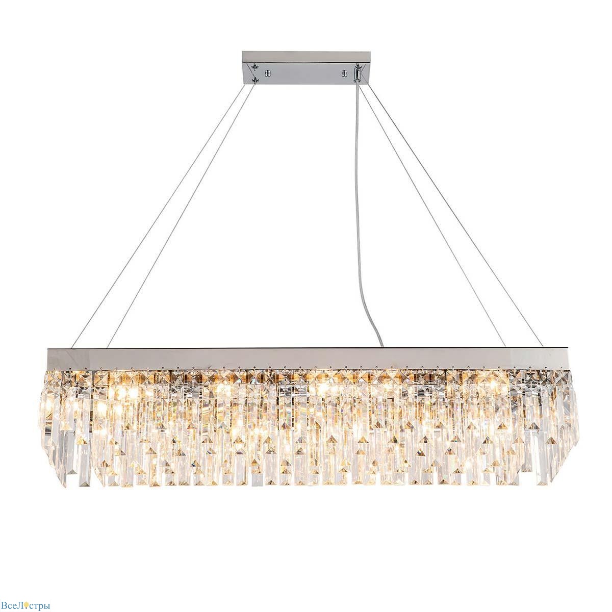 подвесная люстра indigo lacrima 12026/12pl chrome v000361