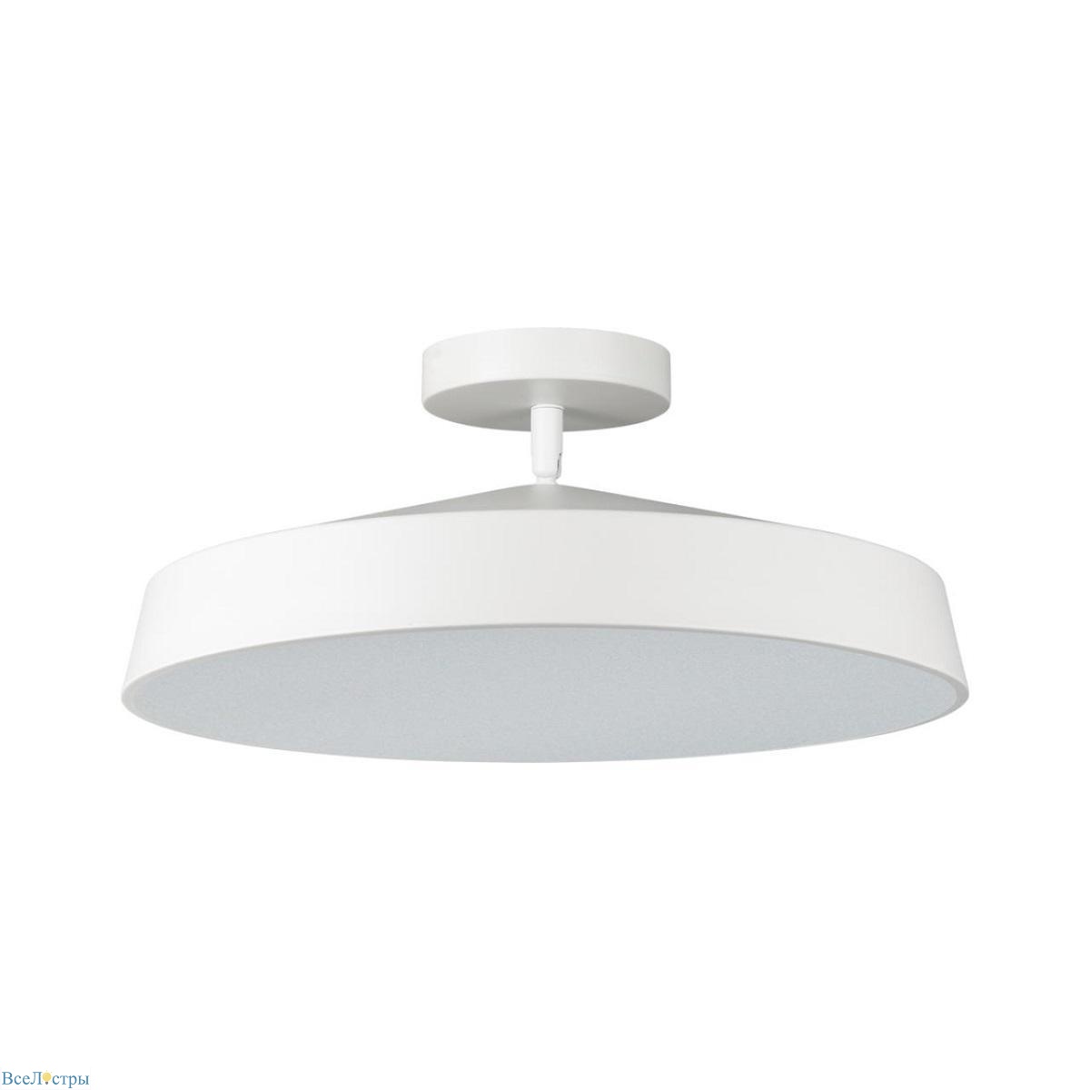 потолочный светодиодный светильник sonex mitra mira white 7655/48l