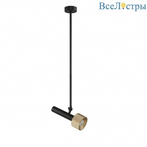 Подвесной светильник iLedex Delta 2361-1 BK+BR